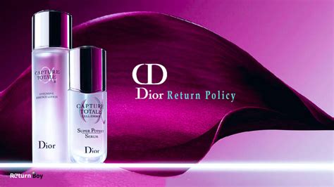 dior returns and exchanges